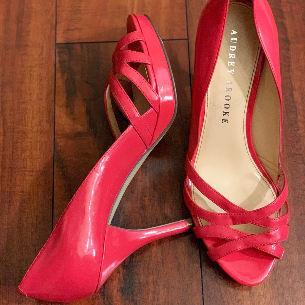 Audrey Brooke Hot Pink Heels
